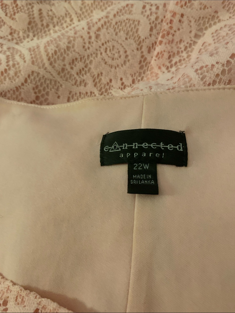 connected apparel Pink Lace Midi Dress - Picture 8 of 9